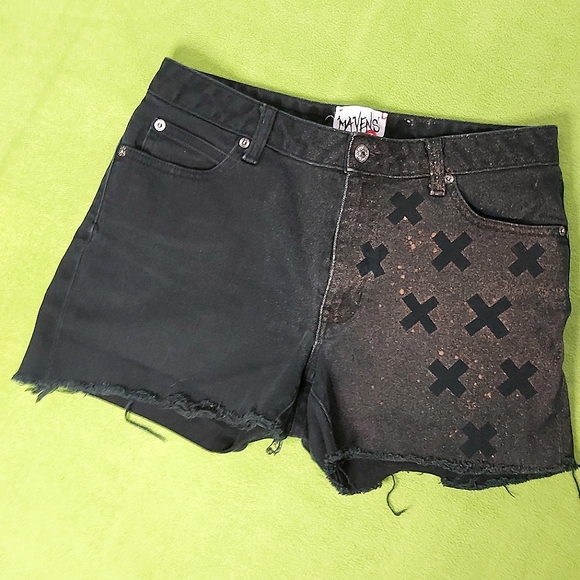 GAP Pants - Custom cut off bleach dyed shorts!